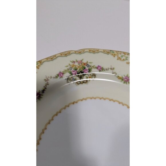Noritake China Dinner Plate Gold Trim Floral Design Vintage Elegant Tableware - Picture 3 of 7